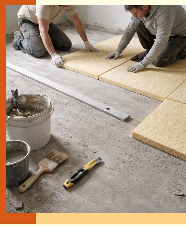 Утепление бетонного пола в изобильном профессионально и недорого