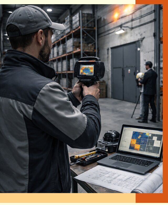 Тепловизионное обследование склада в изобильном от 6752 руб. | ТепломастерЗбл